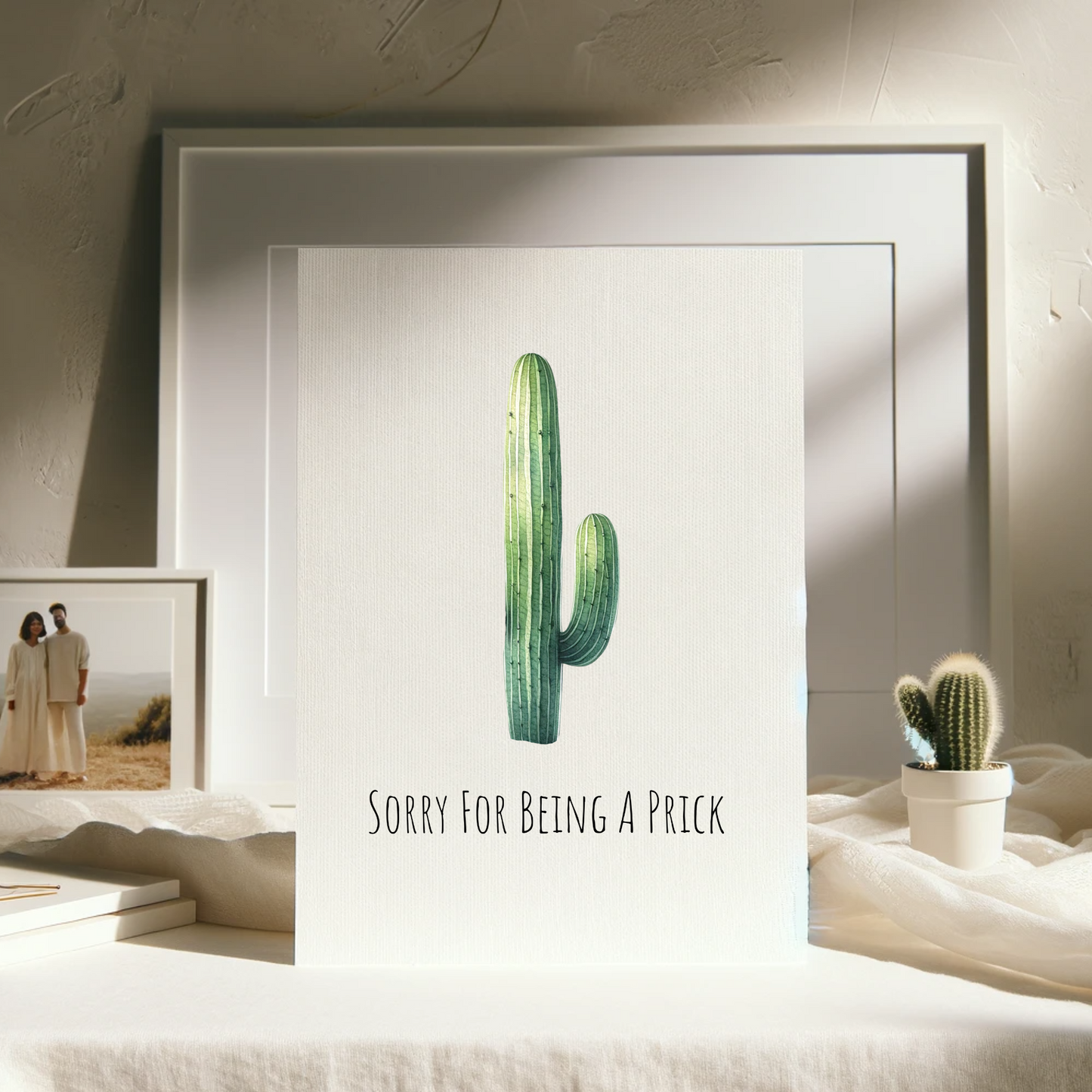 Sorry for Being a Prick