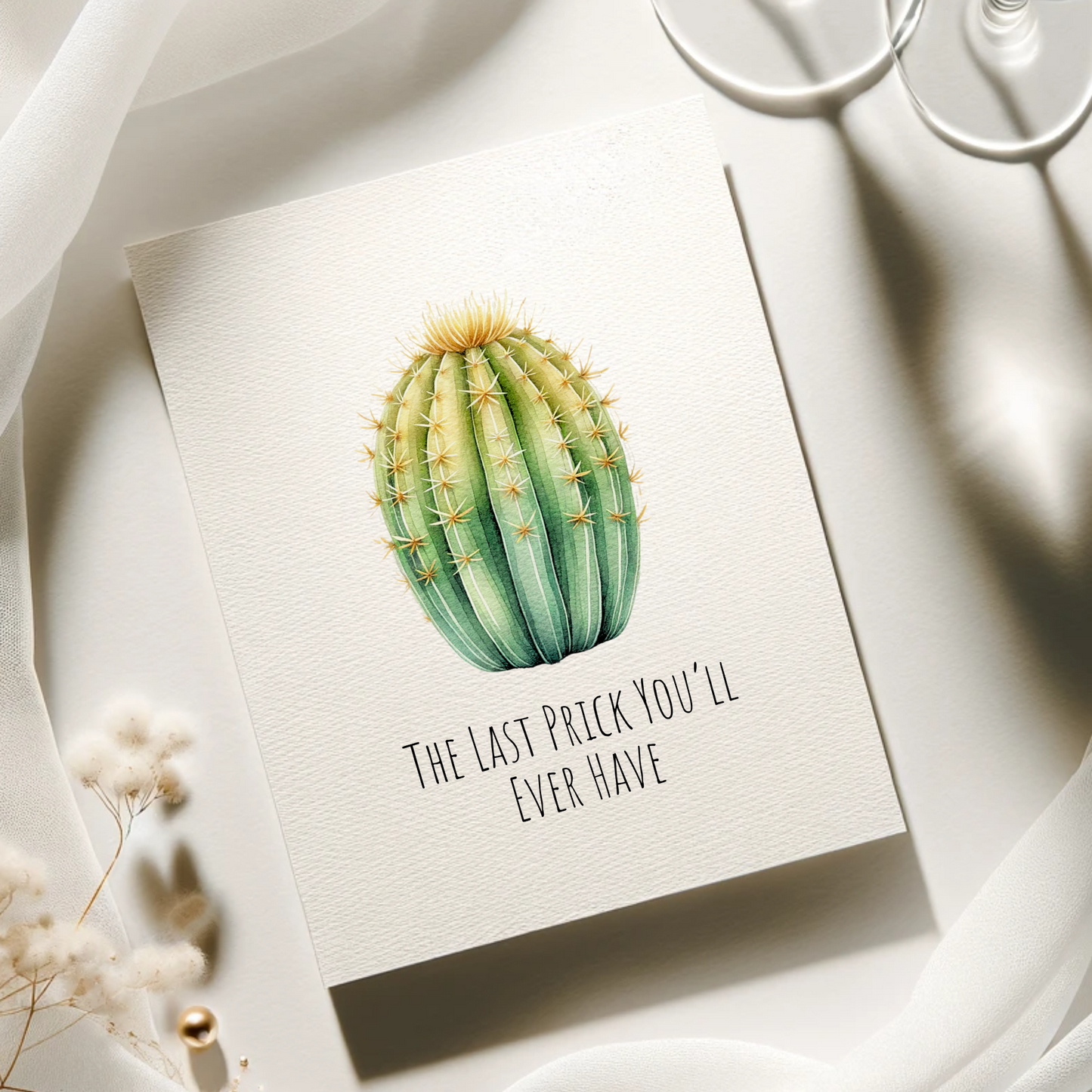 The Last Prick You'll Ever Have