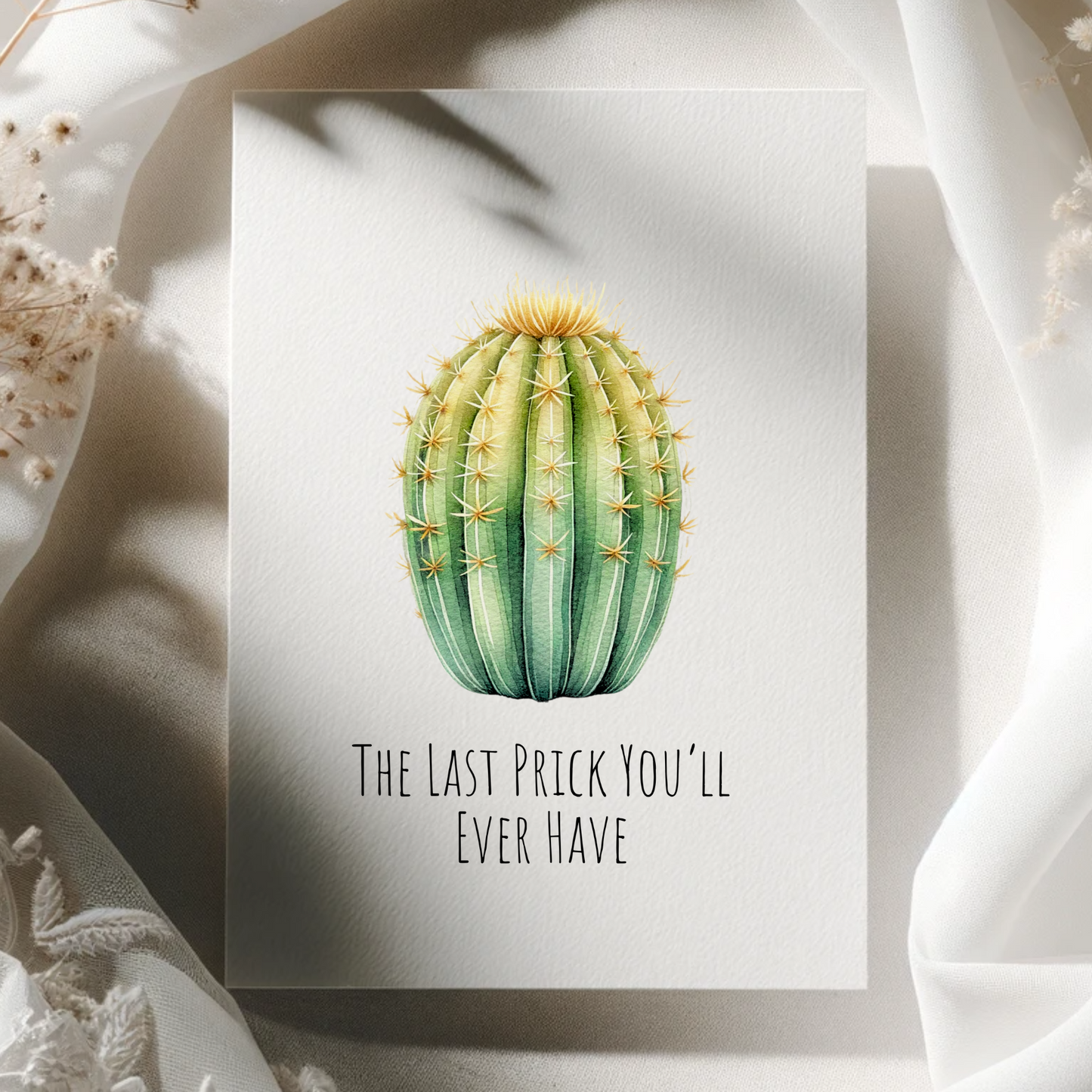 The Last Prick You'll Ever Have